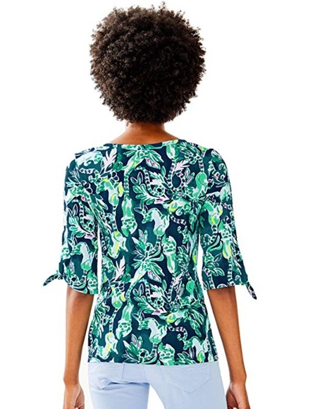 🌴 Lilly Pulitzer Preston Top XXS - Picture 2 of 6